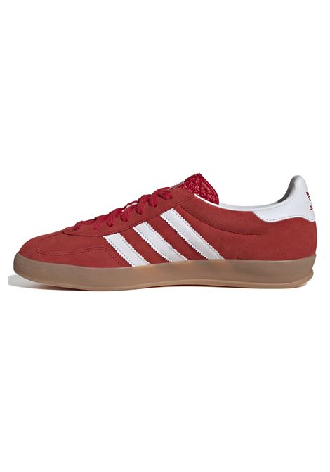 Adidas Gazelle Indoor Shoes Red Gum Unisex ADIDAS ORIGINALS | Sneakers | JI2063-
